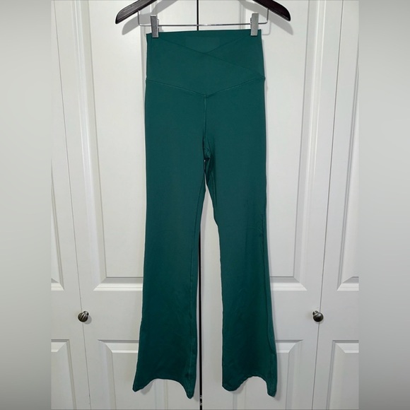 Yogalicious Pants - Yogalicious Lux Lightweight Cross Over Flare Leggings S